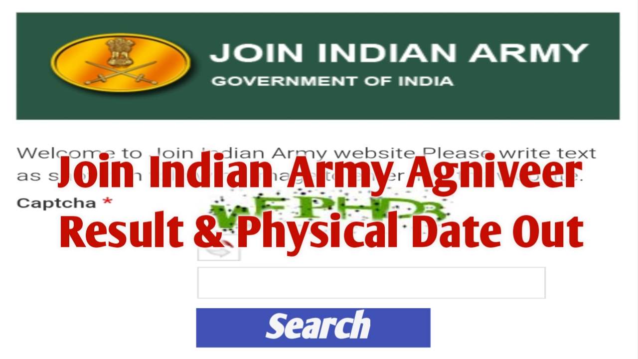 Indian Army Agniveer Result 2025 Date